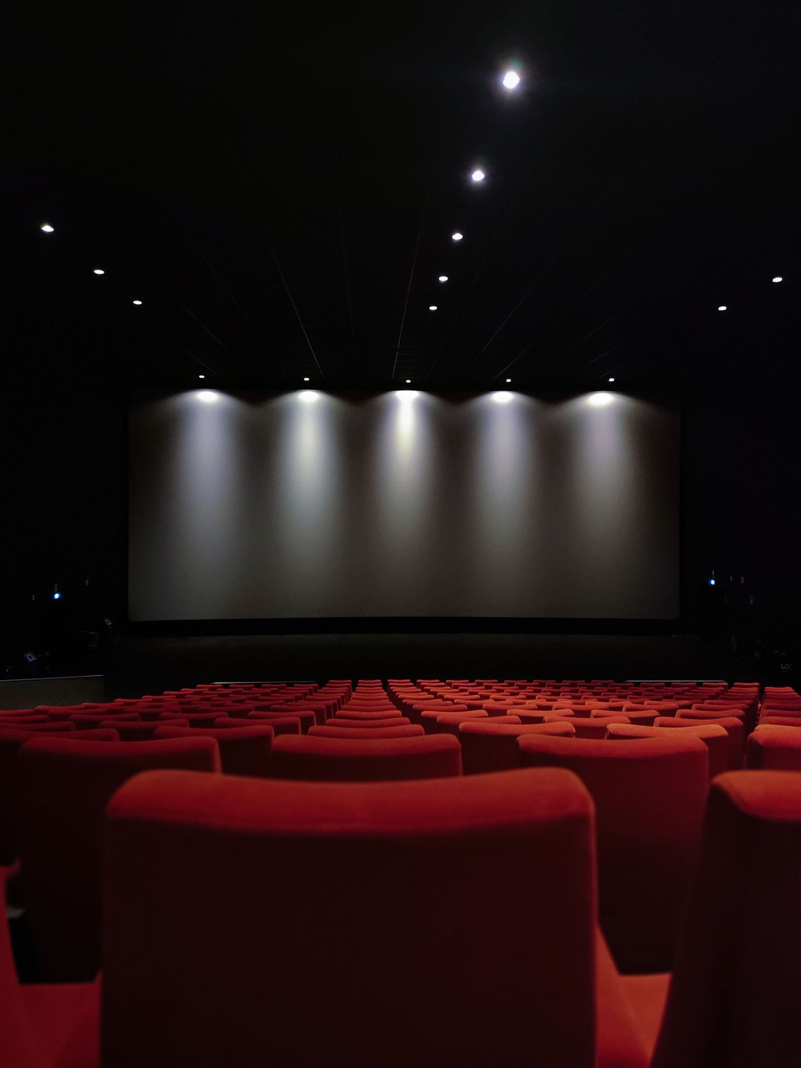 Rows of theatre seats